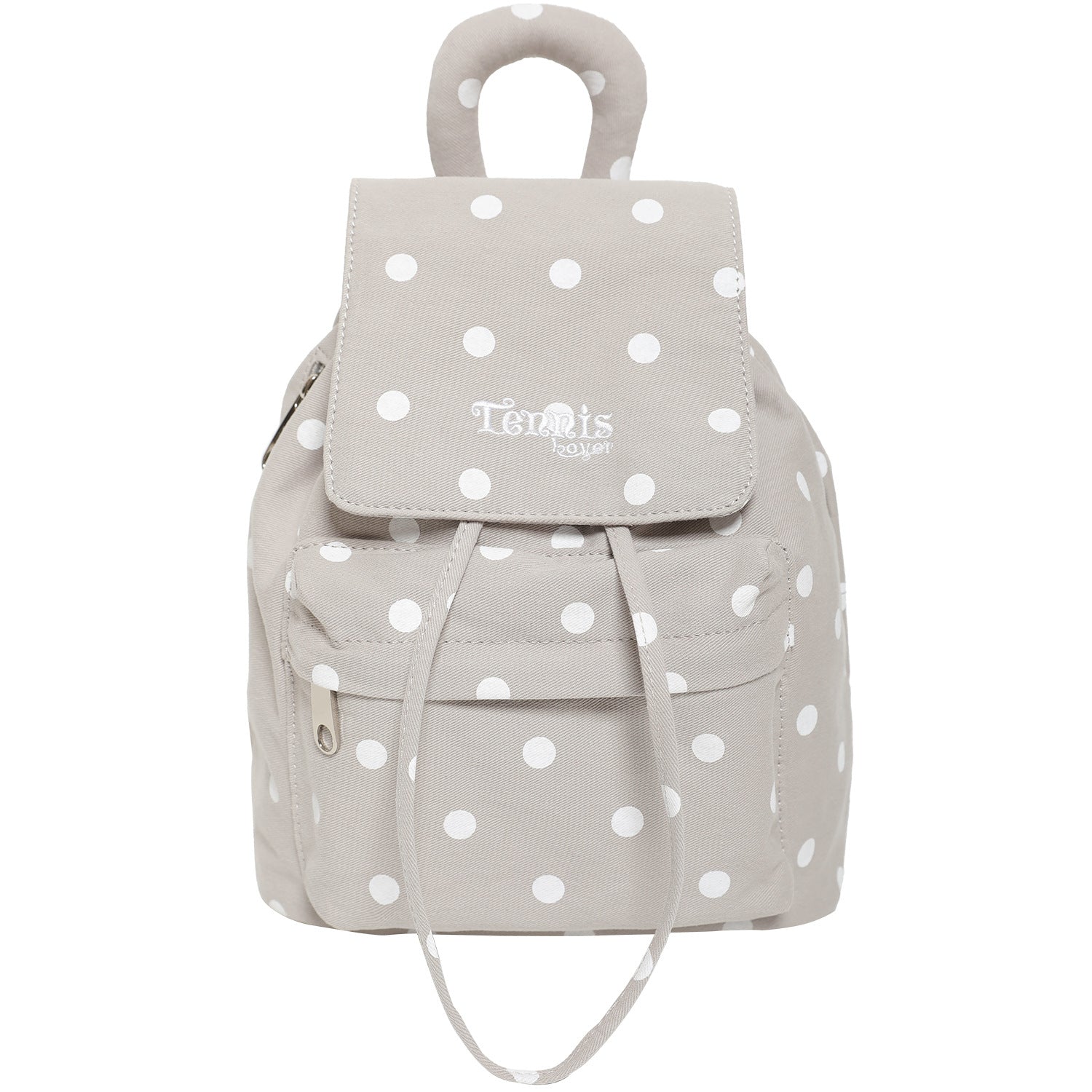 Vintage Leopard Print Letters Embroideries Backpack 6S10BBG1428