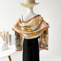 Floral Burnout Shawl - DippedShop Wholesale - #2019