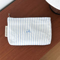 Striped Makeup Bag - DippedShop Wholesale - #6035