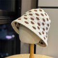 Polka Dot Knit Bucket Hat - DippedShop Wholesale - #2819