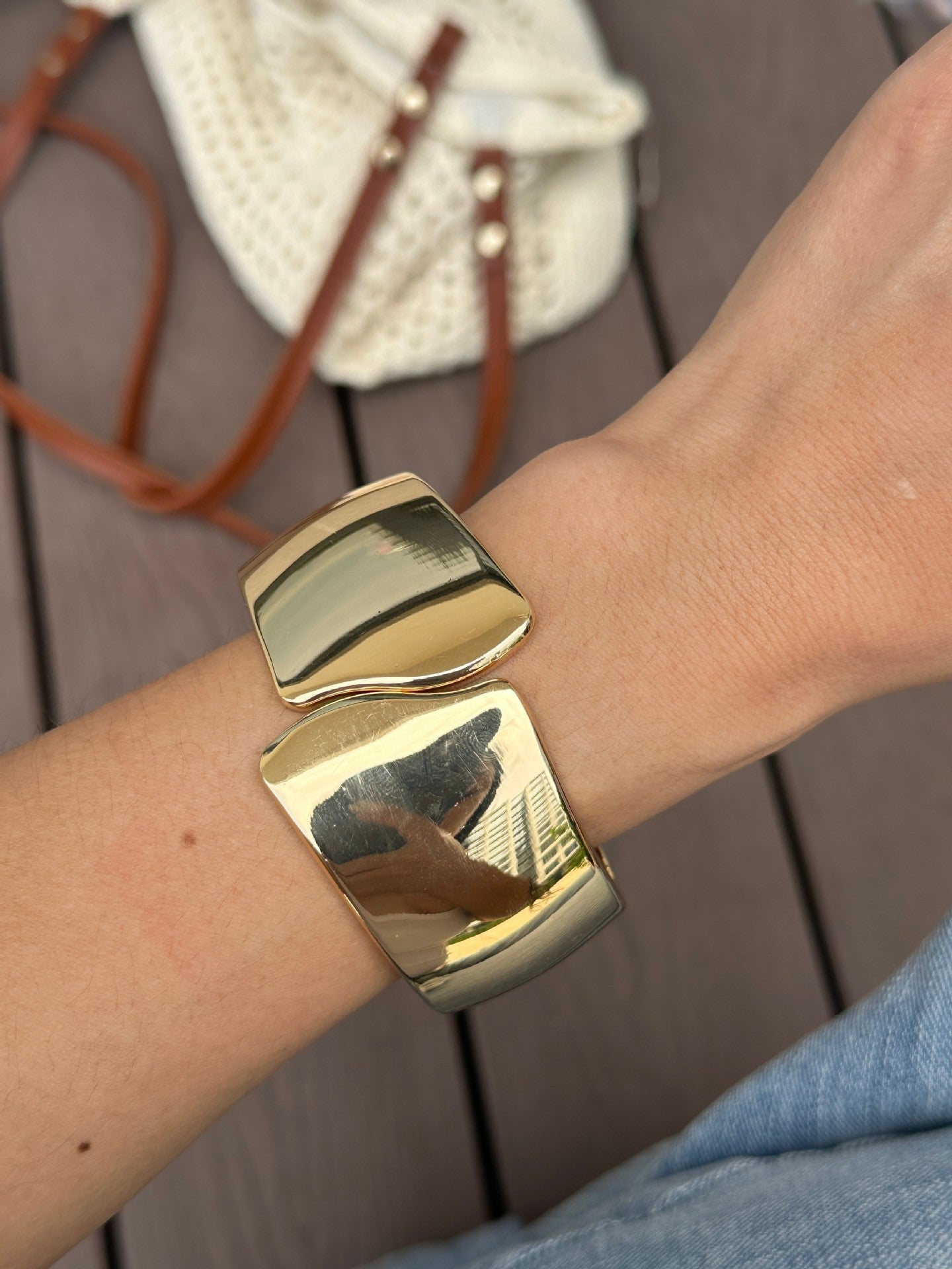 Irregular Geometric Resin Bracelets - DippedShop Wholesale - #3043