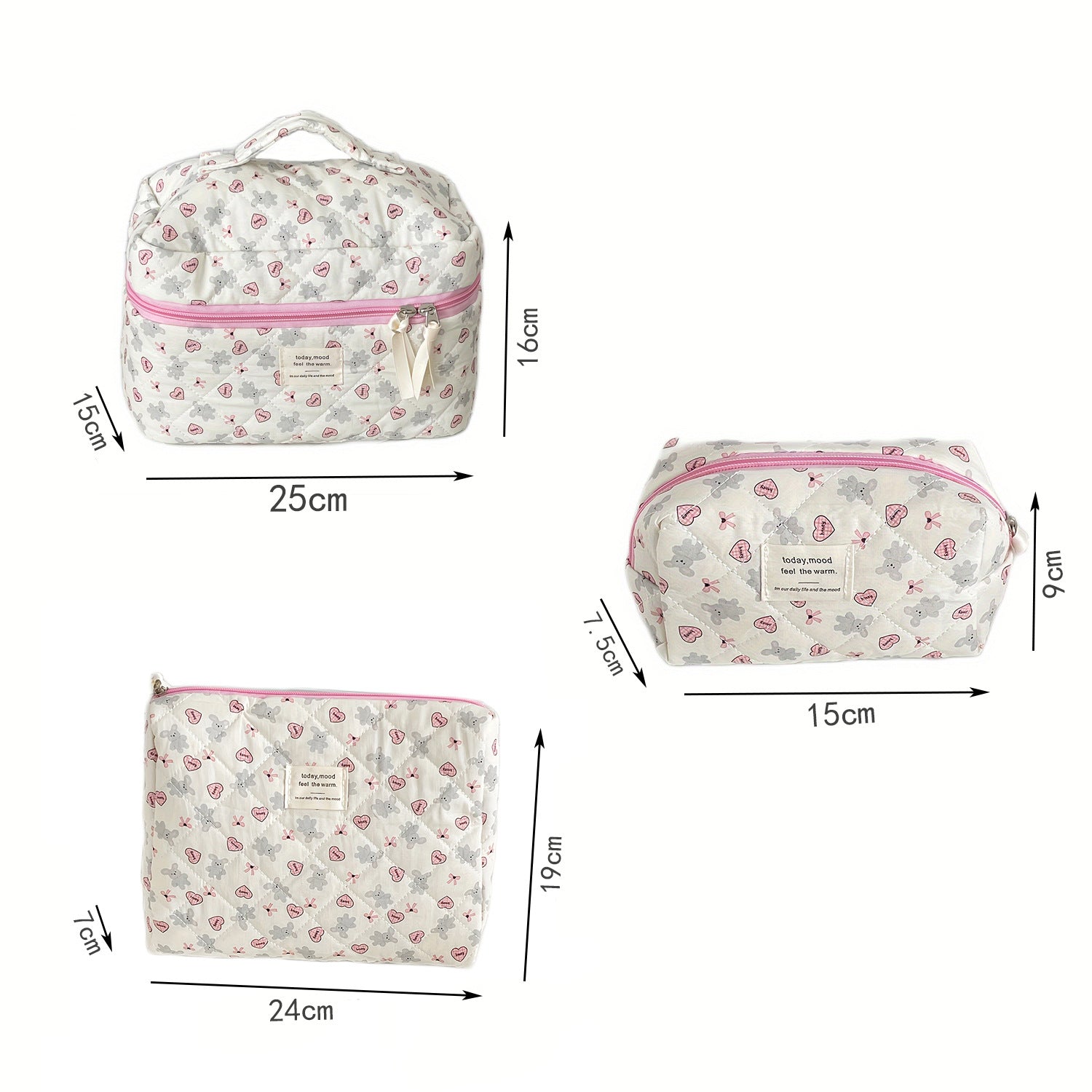 Cute Cartoon Cosmetic Bag - DippedShop Wholesale - #3011