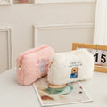 Plush Rabbit Cosmetic Bag - DippedShop Wholesale - #3667
