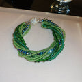 Stylish Multi Layer Beads Chain Camellia Necklace 6W6JNC908