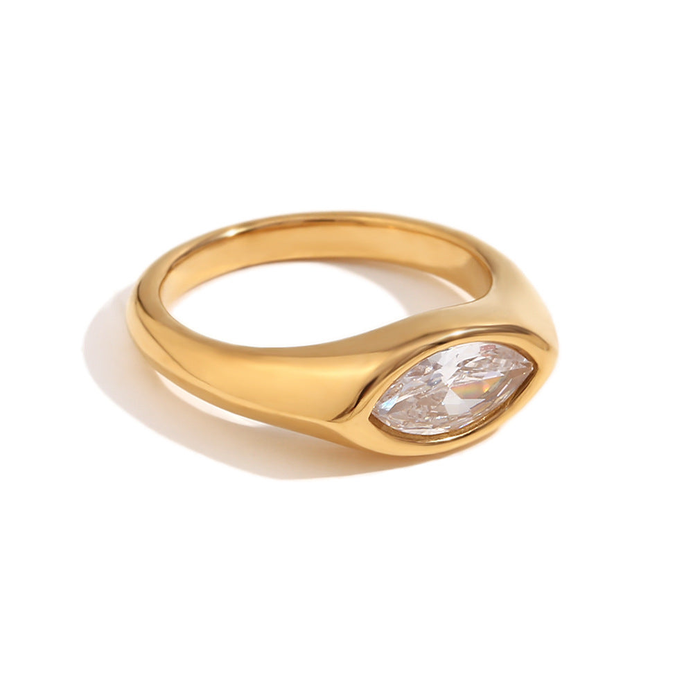 Elegant Gold Plated Horse-Eye - DippedShop Wholesale - #9987