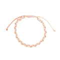 Casual Gold Bead Braided Rope Adjustable Bracelet 6W6JBR376
