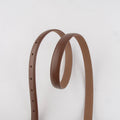 Casual Round Gold Buckle Skinny Leather Belt MK2LEEP6W6JBT31