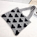 Stylish Heart Print Large Capacity Shoulder Bag 6W10BBG1765