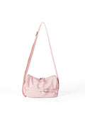 Simple Solid Color Nylon Crossbody Bag 6W10BBG1365
