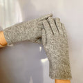 Button Decor Touchscreen Gloves - DippedShop Wholesale - #5475