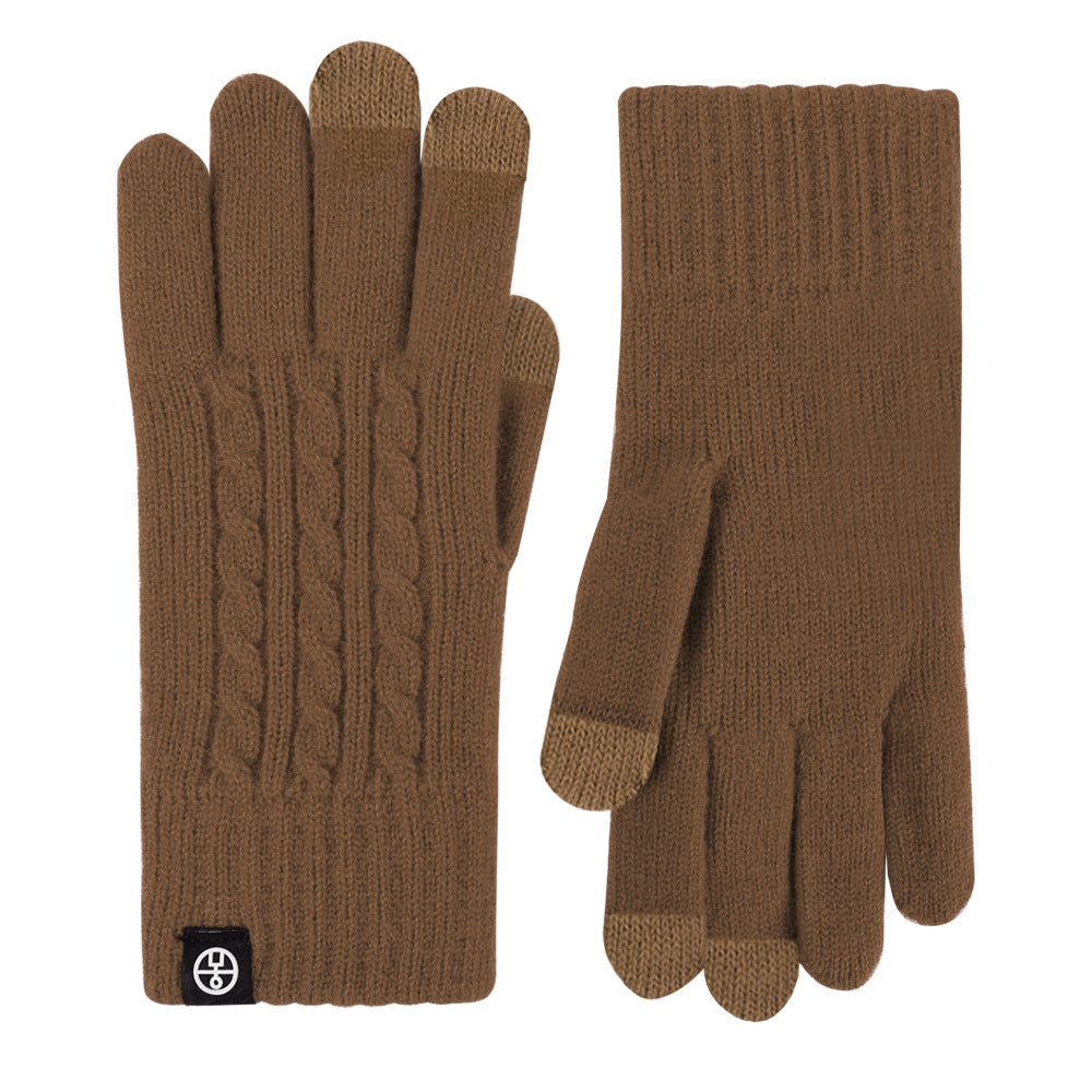 Cable Knit Gloves - DippedShop Wholesale - #8643