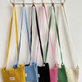 Simple Solid Color Knit Crossbody - DippedShop Wholesale - #7763