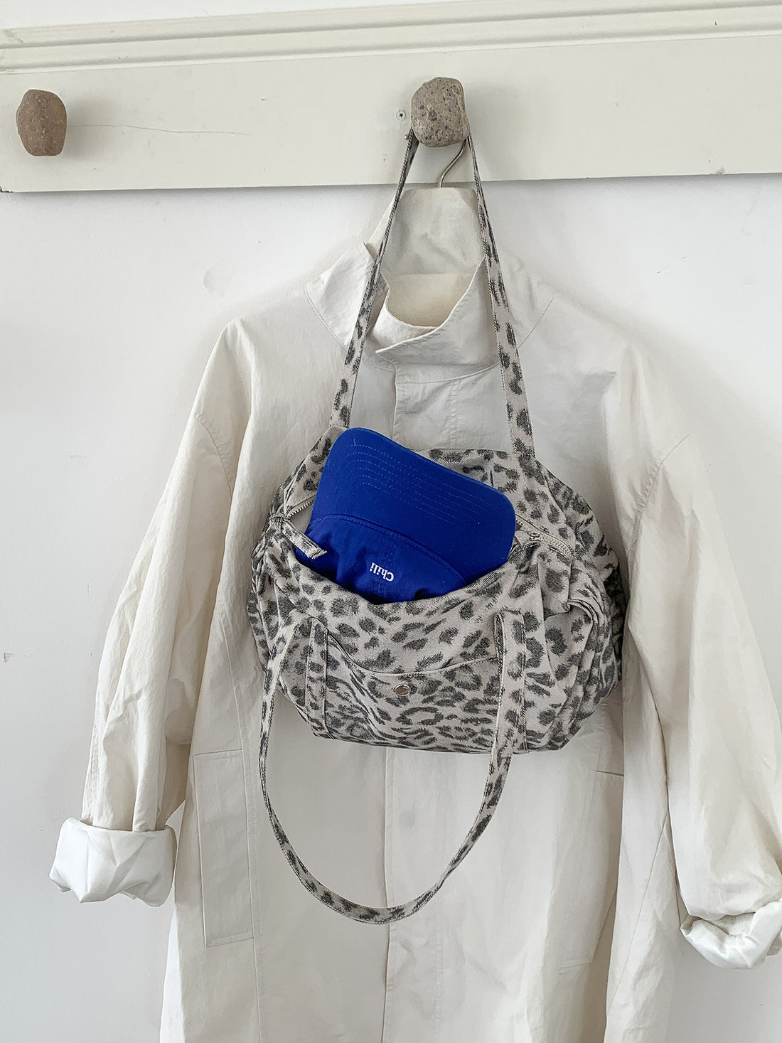 Leopard Print Shoulder Bag - DippedShop Wholesale - #6659