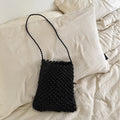 Mini Hand Woven Hollow Square Crossbody Bag 8CW6BBG528L