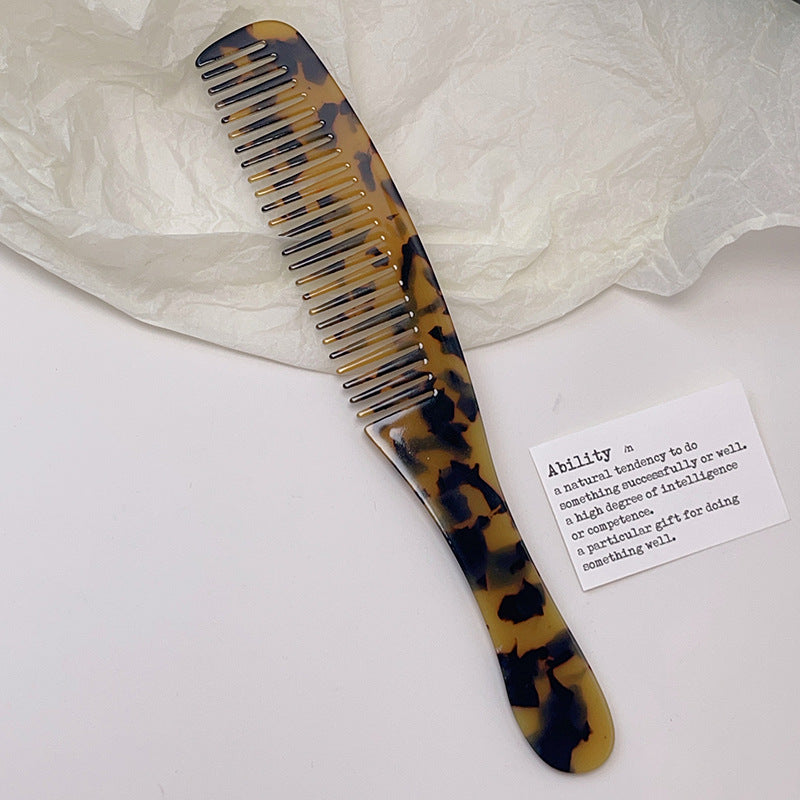 Checkerboard Acetate Anti-Static Hair Combs - DippedShop Wholesale - #1315