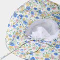 Fashion Floral Print Wide Brim Bucket Hat MK2BW6W6HAT107
