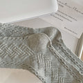 Vintage Argyle Ripple Textured Mid Calf Socks 6W8FSO774