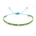 Handmade Seed Bead Braided Adjustable Bracelet 6W6JBR475