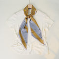 Striped Silk Scarf - DippedShop Wholesale - #3891