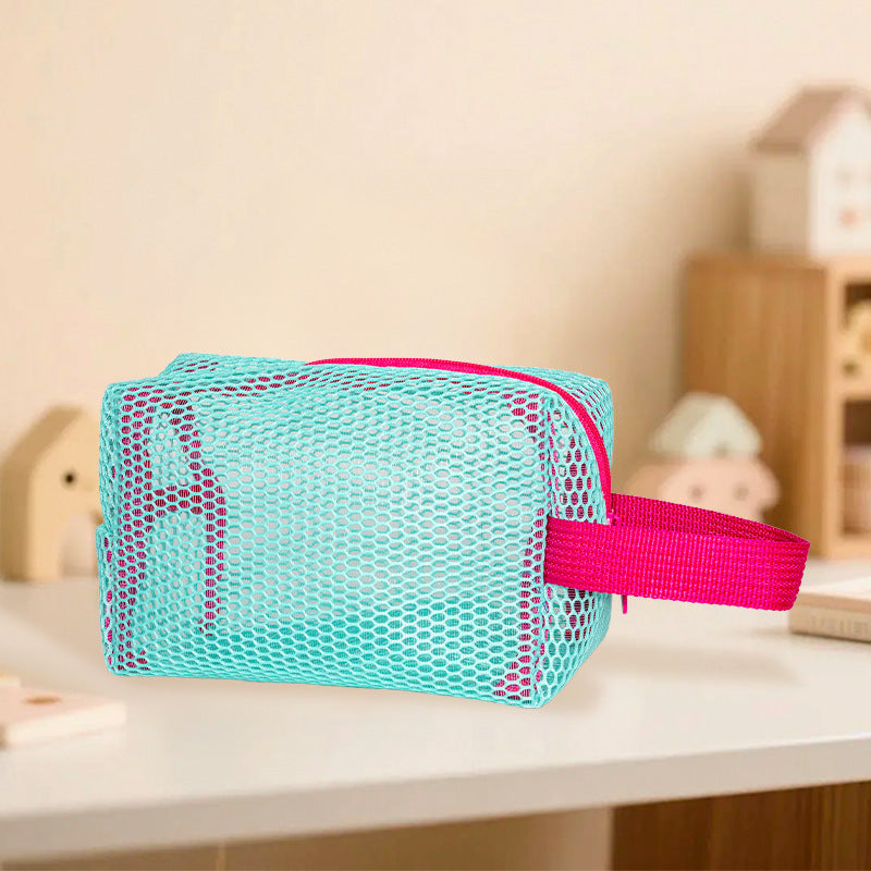 Fashion Color Block Hollow Storage Bag MK2BW6S10BOB115