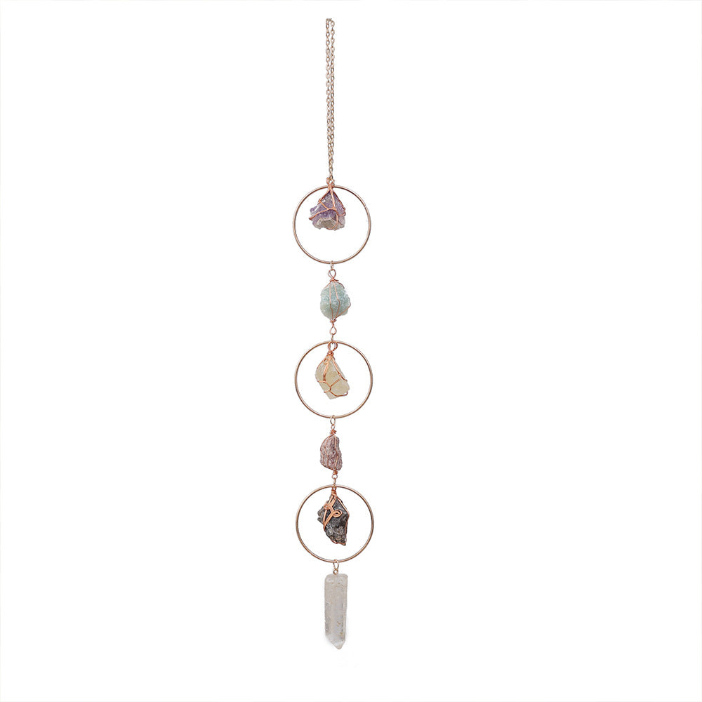 Natural Crystal Wind Chime - DippedShop Wholesale - #1683