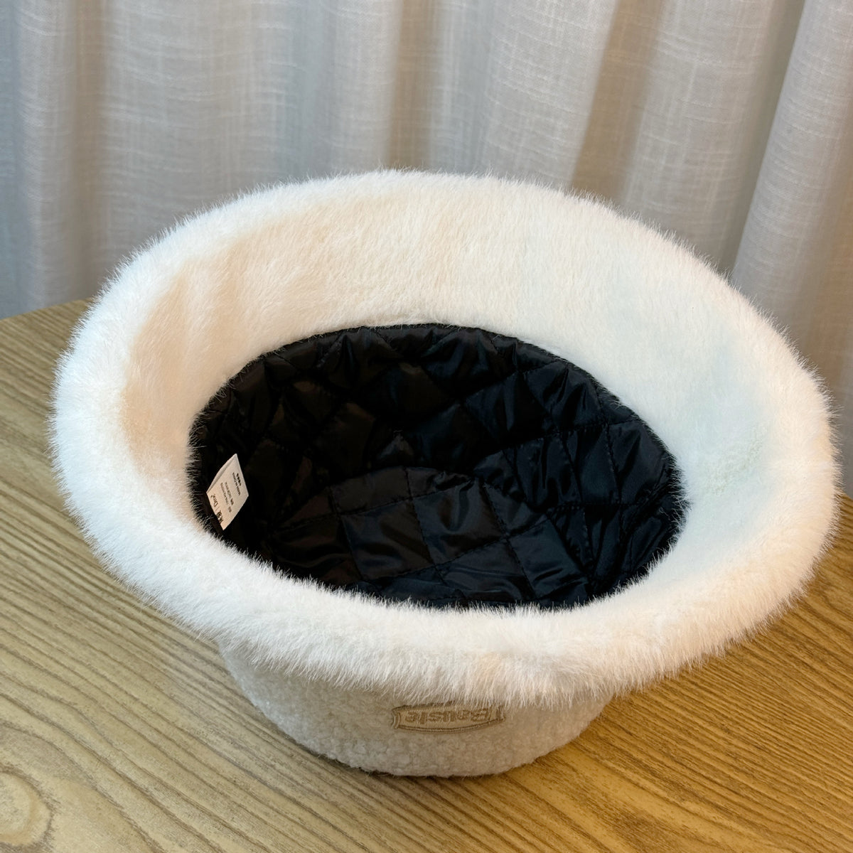 Embroidered Fleece Bucket Hat - DippedShop Wholesale - #1411