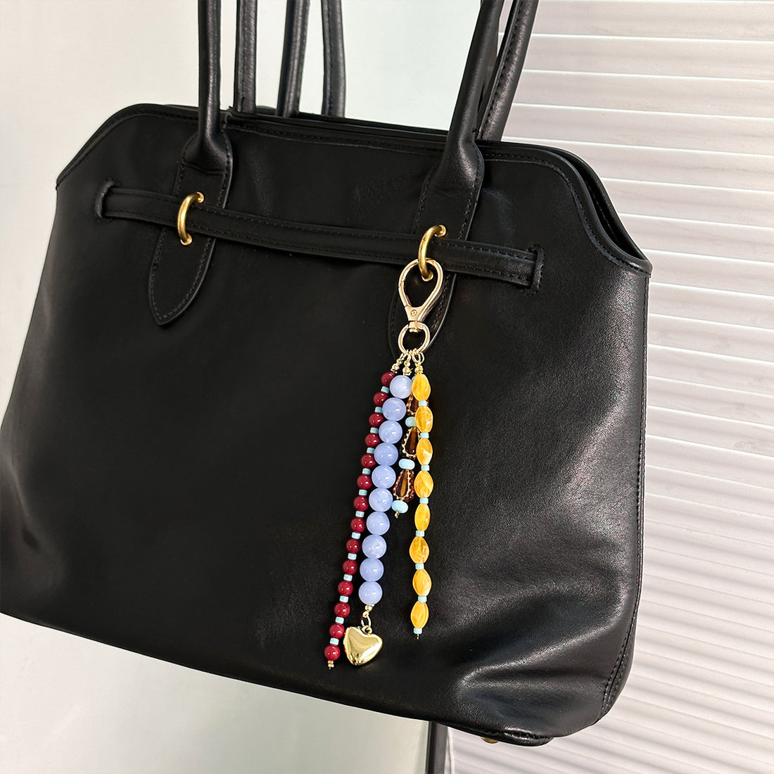 Beaded Tassel Bag Charm - DippedShop Wholesale - #3443