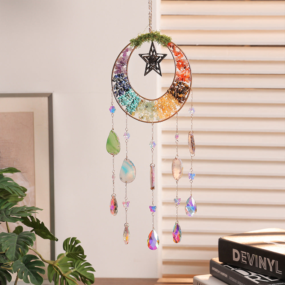 Moon Agate Suncatcher - DippedShop Wholesale - #4067