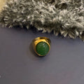 Oval Agate Statement Ring - DippedShop Wholesale - #5907