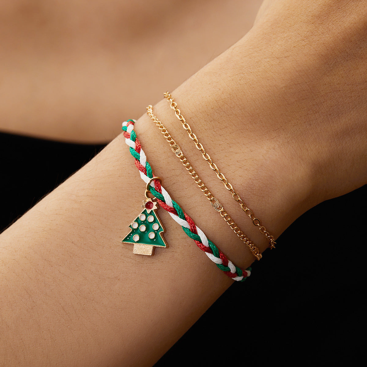 Christmas Tree Bracelets - DippedShop Wholesale - #9459