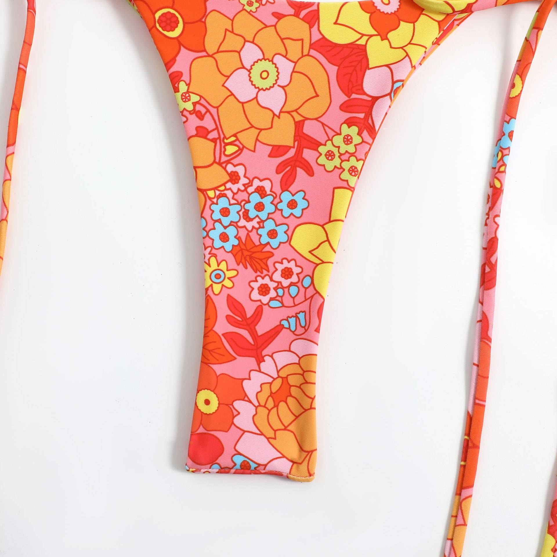 Leopard Print String Swimsuit - DippedShop Wholesale - #3139