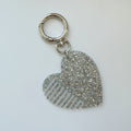 Stylish Love Heart Shape Glitter Hair Combs MK2BLM6C5CB71