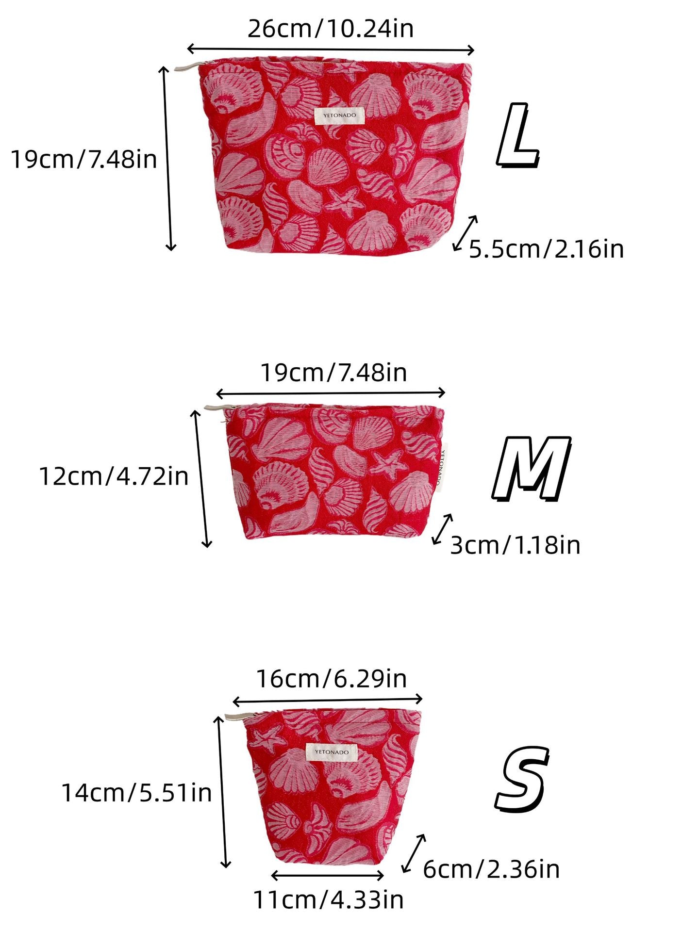 Large Capacity Makeup Bag - DippedShop Wholesale - #1155