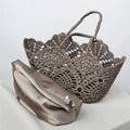 Hand-woven Hollow Beach Tote - DippedShop Wholesale - #0755