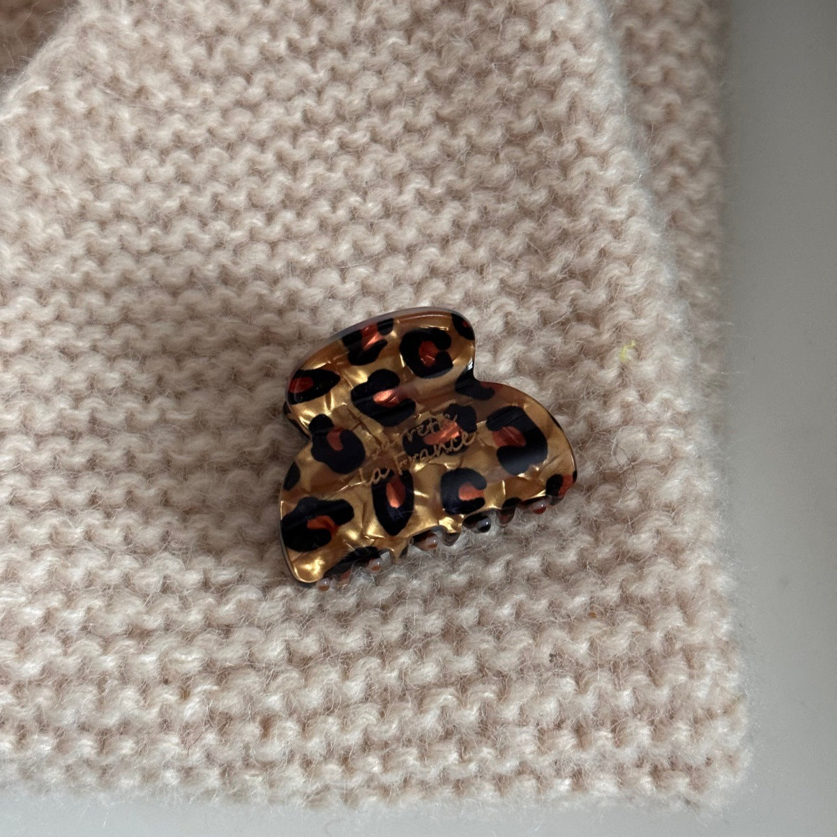 Vintage Leopard Hair Clip - DippedShop Wholesale - #5059