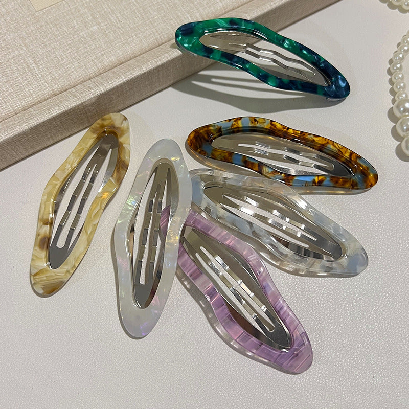 Geometric Snap Hair Clip - DippedShop Wholesale - #8723