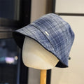 Warm Plaid Bucket Hat - DippedShop Wholesale - #1731