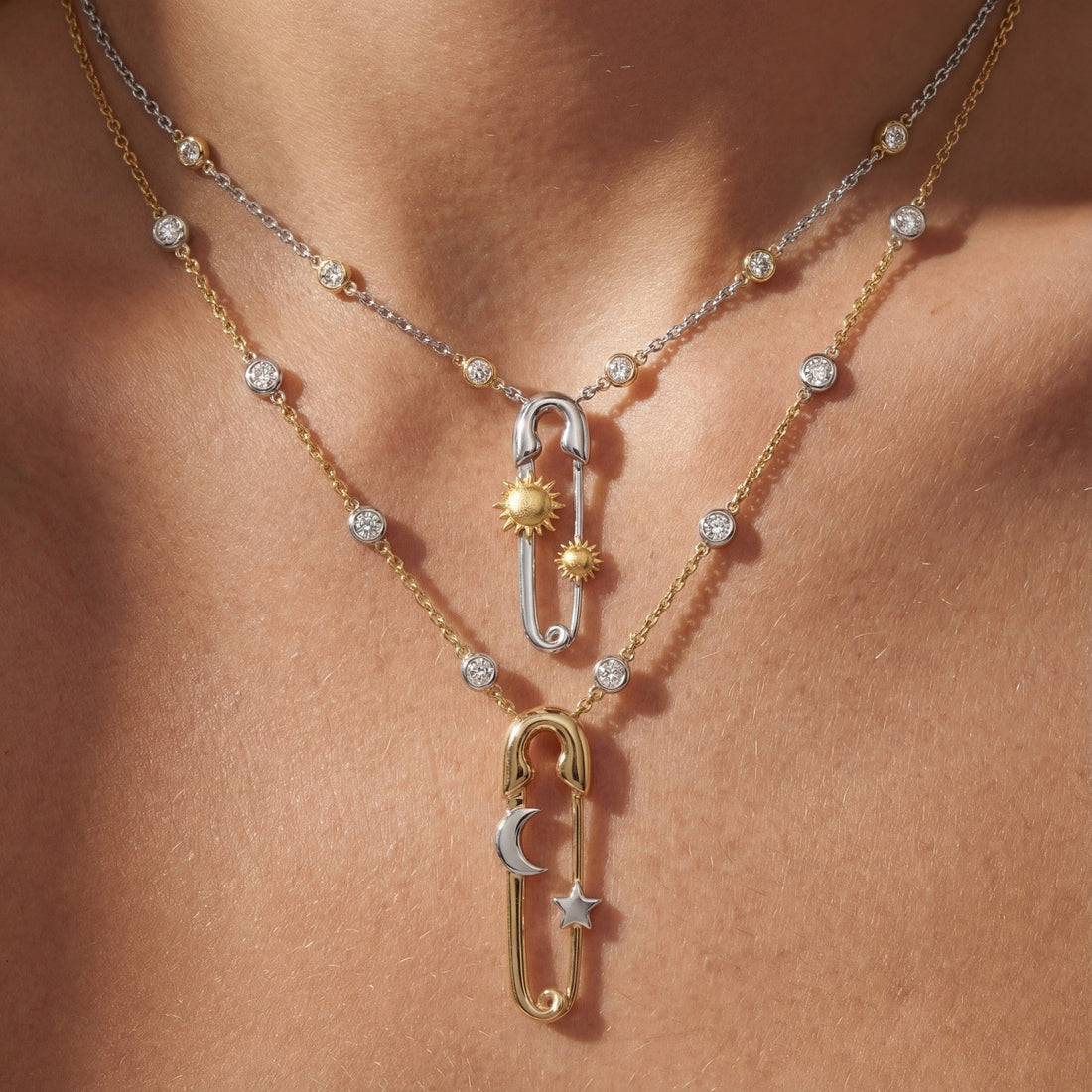 Pin Pendant Choker - DippedShop Wholesale - #6835