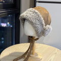 Suede Earflap Pilot Cap - DippedShop Wholesale - #9219