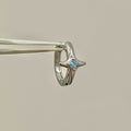 Cross Rhinestone Hoop Earrings - DippedShop Wholesale - #1123