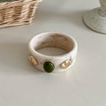 Vinatge Shell Bead Geometric W - DippedShop Wholesale - #5411