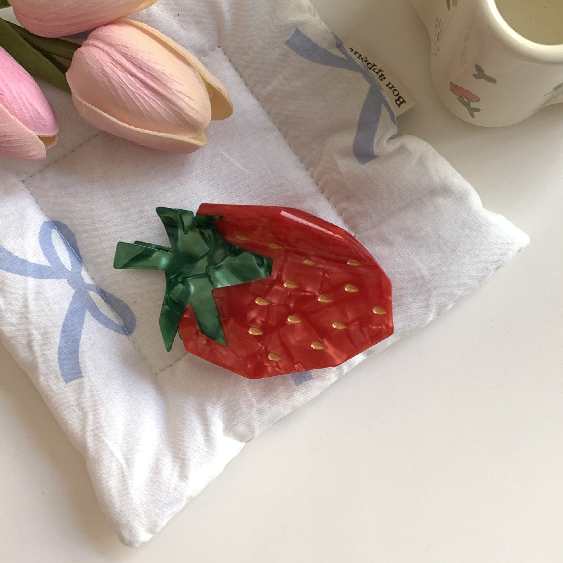 Cute Fruit Pattern Acetate Hair Claws 6W6HCP1216