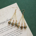 Bohemian Tassel Drop Earrings - DippedShop Wholesale - #6531
