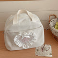 Lace Heart Cosmetic Bag - DippedShop Wholesale - #0515