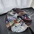 Floral Print Hair Scrunchie - DippedShop Wholesale - #6707