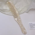 Checkerboard Acetate Anti-Static Hair Combs - DippedShop Wholesale - #7475