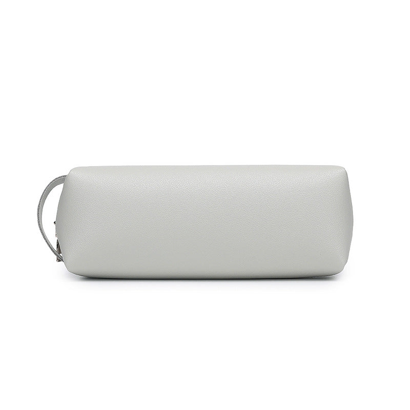 Minimalist Large Capacity PU Pencil Case with Handle 6S10BOB1055