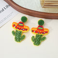 Horse Pendant Stud Earrings - DippedShop Wholesale - #9299