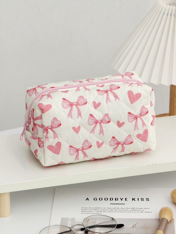 Quilted Cosmetic Bag - DippedShop Wholesale - #0259