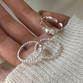 Minimalist Fish Scale Open Ring - DippedShop Wholesale - #8931